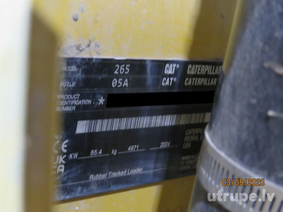 CATERPILLAR 265 kabīne